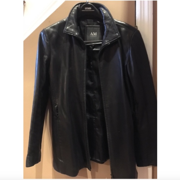 AM Studio Leather Jacket - Picture 1 of 2